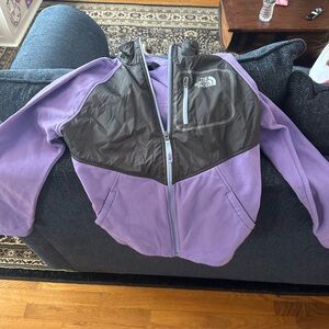 North Face Purple Fleece